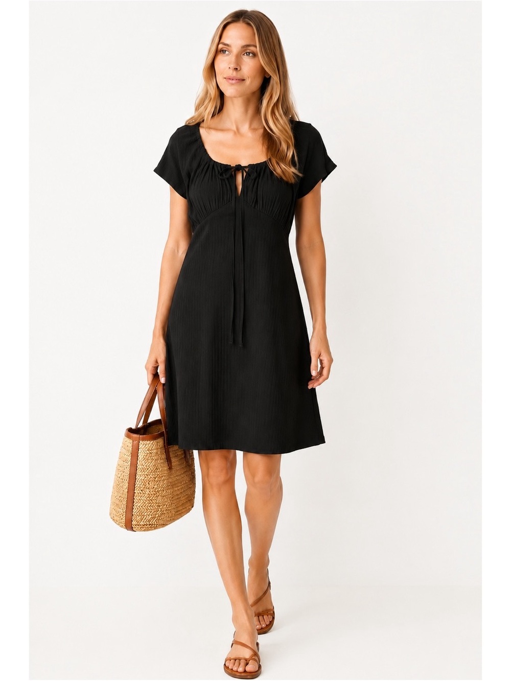 New  Livi by Olivia Rae Blacked Ribbed Dress